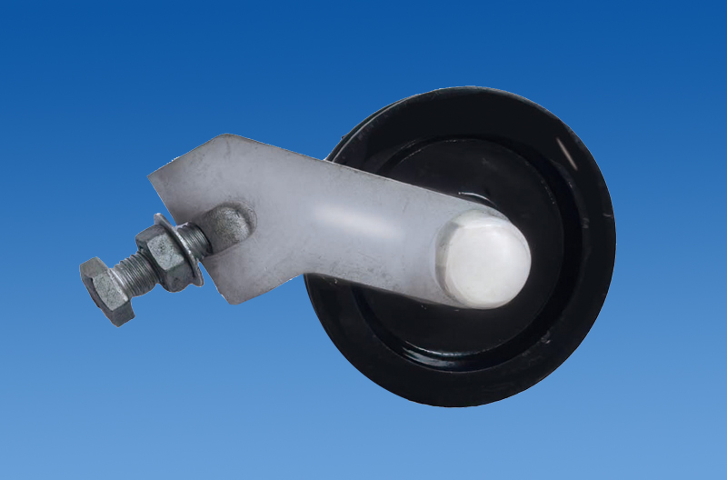 3-1/2''  45°铸铁滑轮